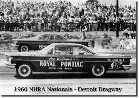 nice condition for age. . 1960 nhra nationals